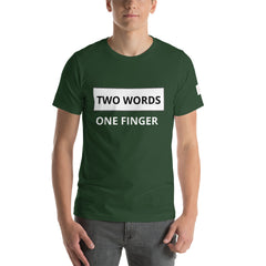 Two Words, One Finger